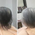 80代髪にコシがなくてもキュビズムカット®︎で立体的なスタイルに神戸摂津本山美容室アバディ